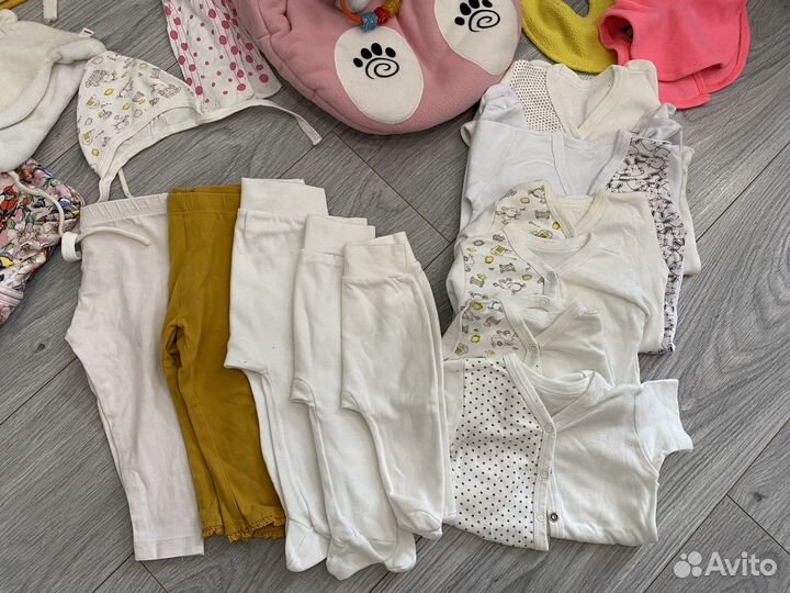 Детские вещи пакетом от 0 для девочки