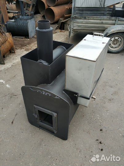 Печь для бани на три помещения