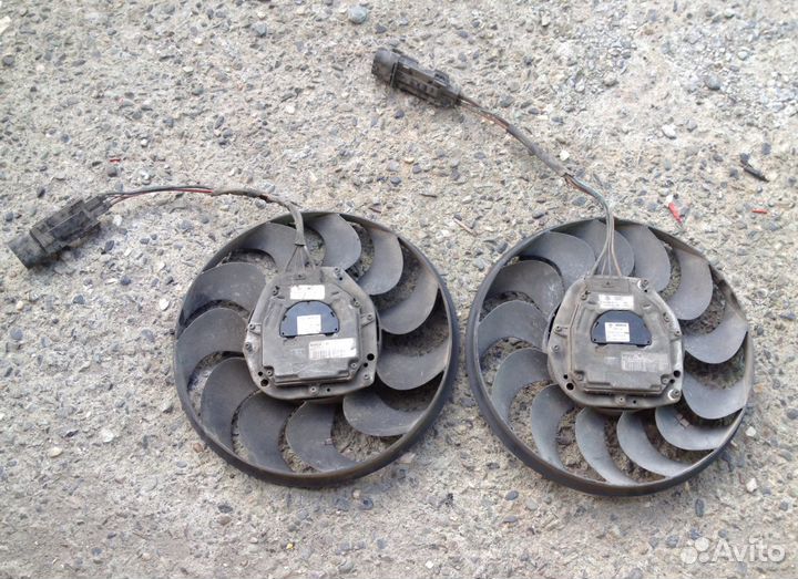 Вентиляторы радиатора Ауди А8 Д3