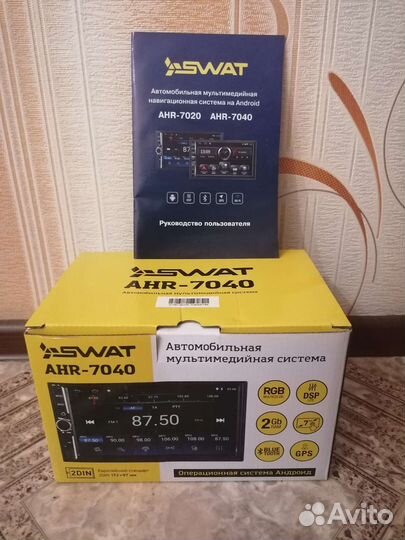 Автомагнитола swat новая
