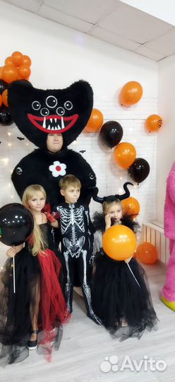 Прокат, Костюм скелета на хэллоуин рост 128