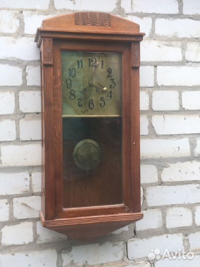 Часы старинные Lenzkirh настенные с боем