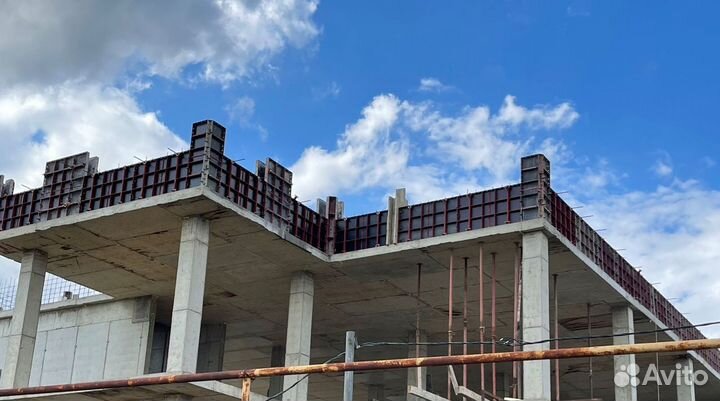 Мелкощитовая опалубка для фундаментов/бассейнов