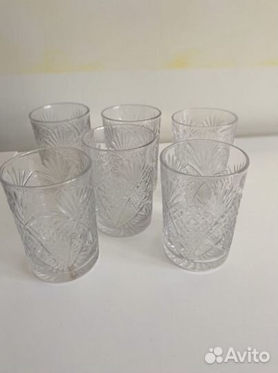 Хрустальные стаканы СССР