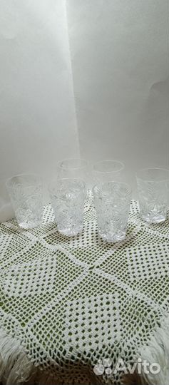 Стопки хрусталь СССР