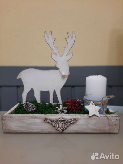 Ящик деревянный подарочный