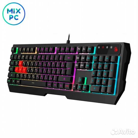 Комплект клавиатура + мышь A4Tech Bloody B1700 Bla