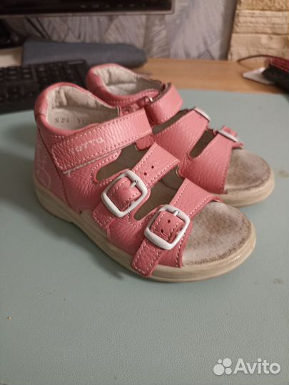 Сандалии Тотто 24р нат.кожа