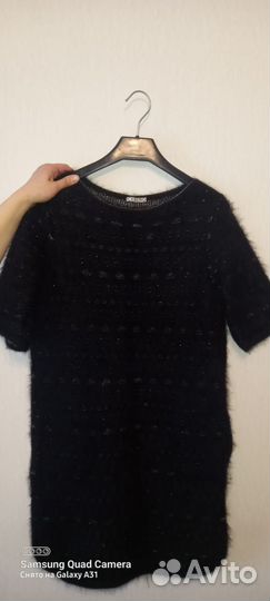 Платье туника теплое