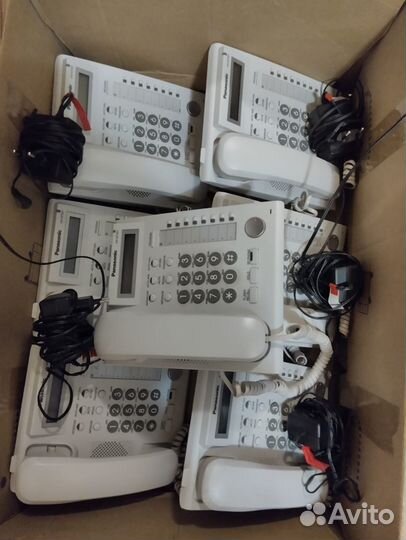 Ip-телефон Panasonic KX-NT321 7 шт, 5 зярядных уст