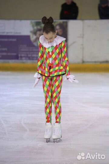 Костюм Арлекино для фигурного катания