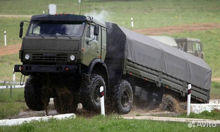 Тент на военный камаз 6350