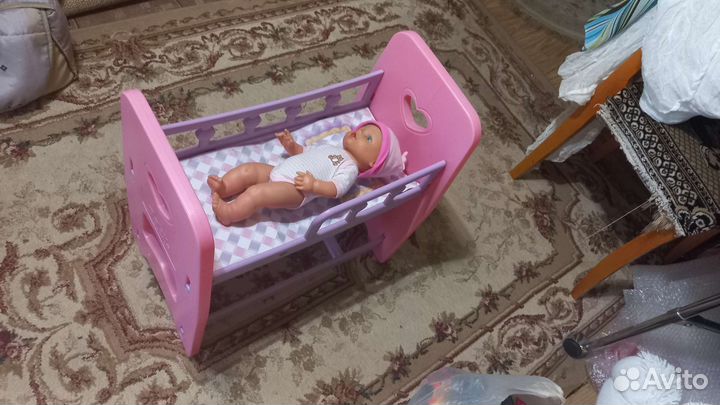 Кукольная кровать