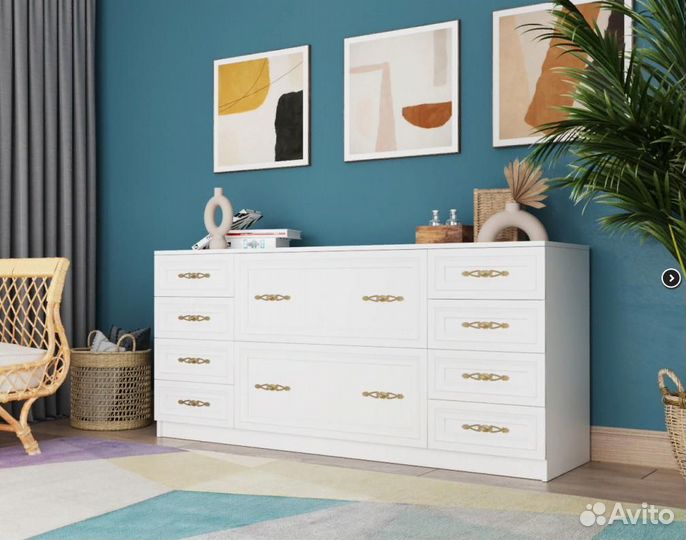 Комод Карлос-43 белый