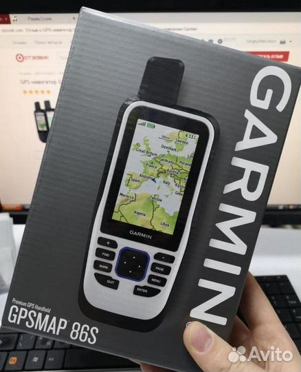 Навигатор Garmin GPS MAP 86S