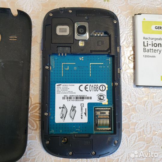 Samsung Galaxy S III mini GT-I8190, 8 ГБ