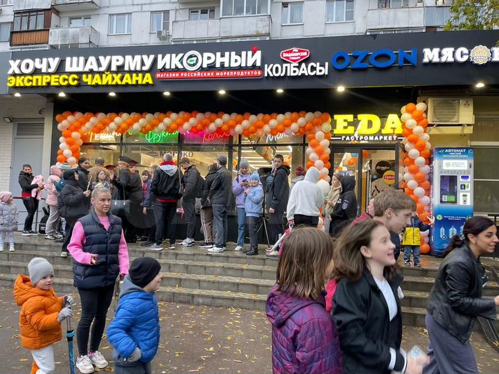 Торговые площади от 10 м² до 400 м²