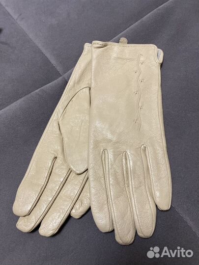 Перчатки женские кожаные 8 размер