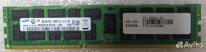 Модуль памяти Samsung 8Gb, DDR3 1333 в наличии