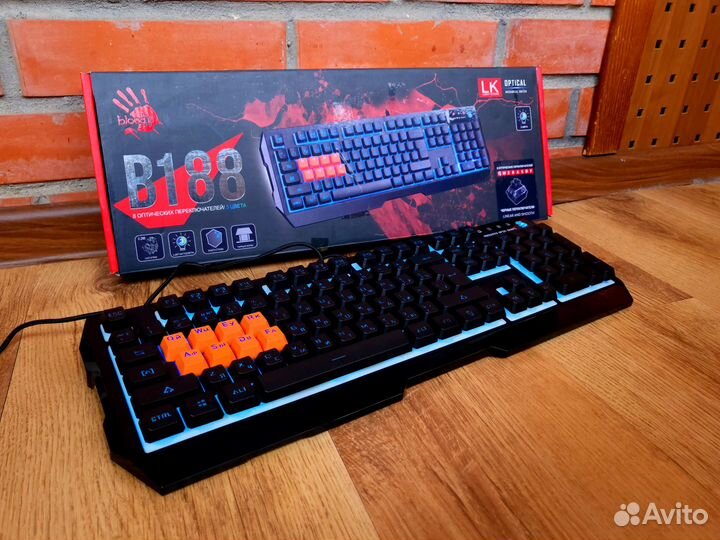 Клавиатура игровая A4Tech Bloody B188