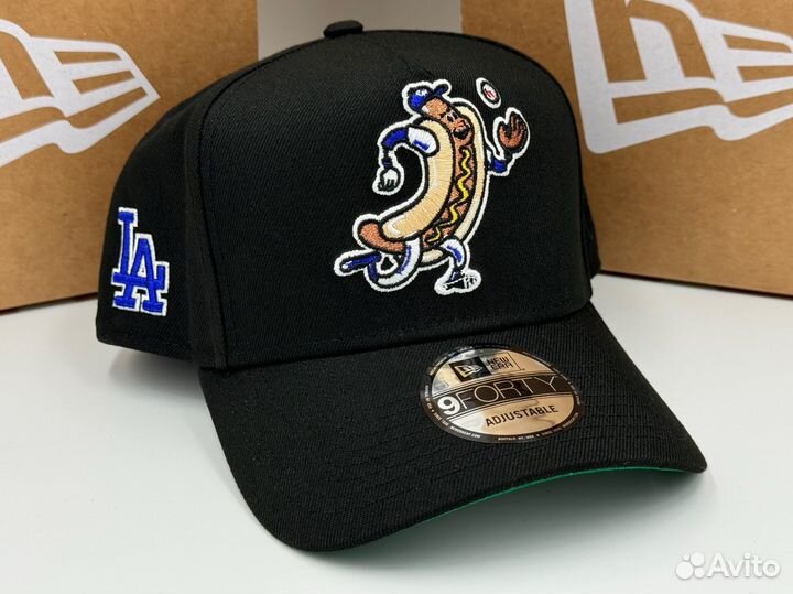 Бейсболка New Era A-Frame LA Dodgers Hot Dog