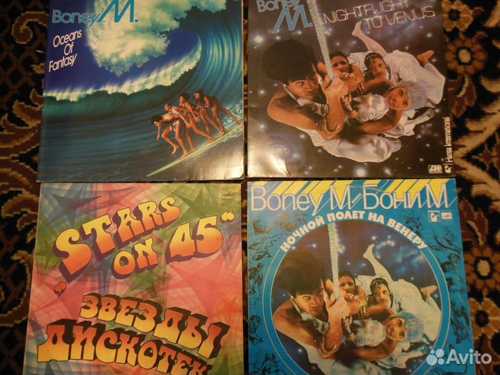 Boney M Germany, England, ussr EX/EX (Список)