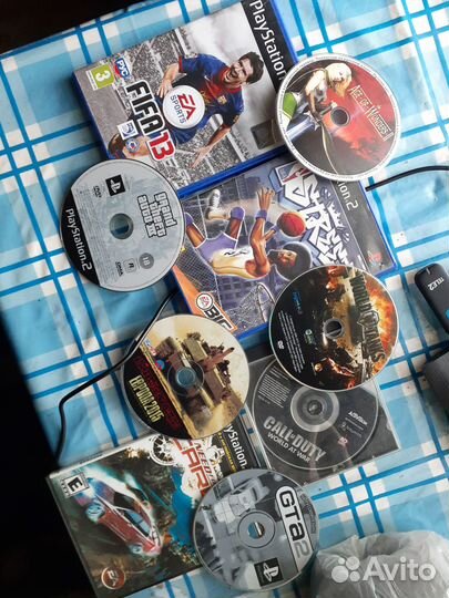 Игровая приставка playstation 2 обмен