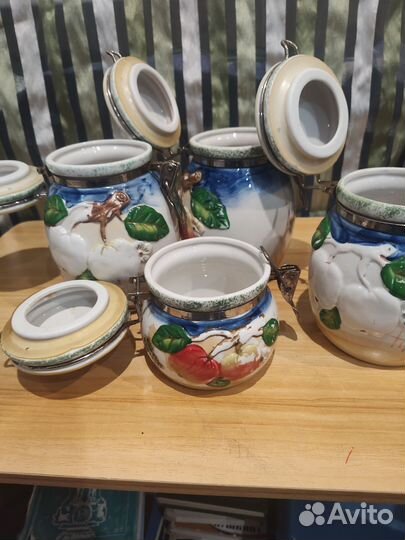 Набор ёмкостей для сыпучих продуктов