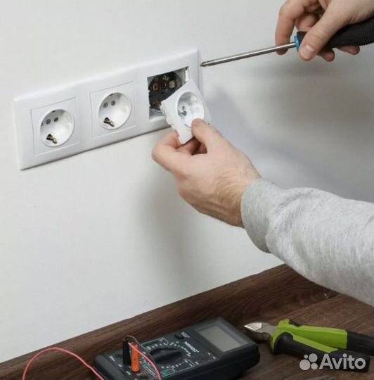 Электрик. Услуги от частного мастера