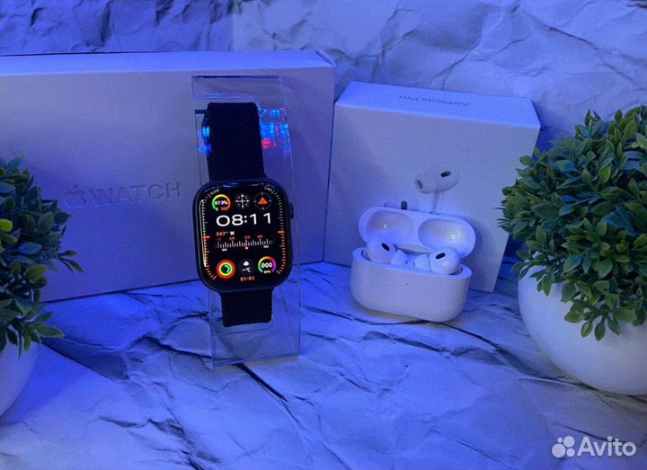 Apple Watch 9 + AirPods Pro 2 (На Гарантии)