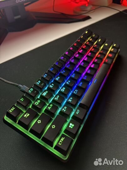 Игровая клавиатура hyperx alloy origins 60