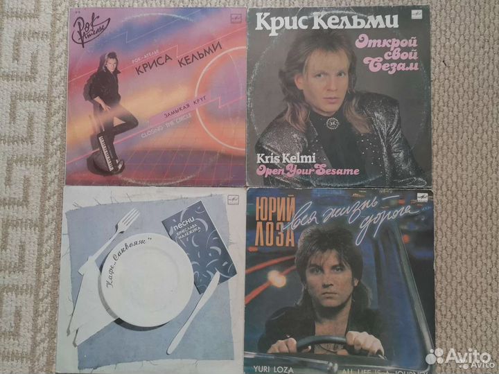 Виниловые пластинки советские исполнители