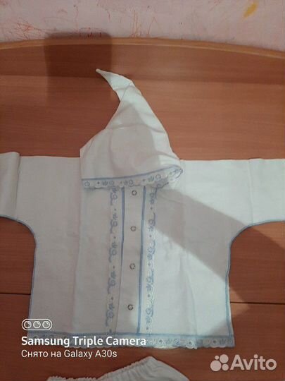 Крестильный костюм на мальчика от 1г до 2х лет