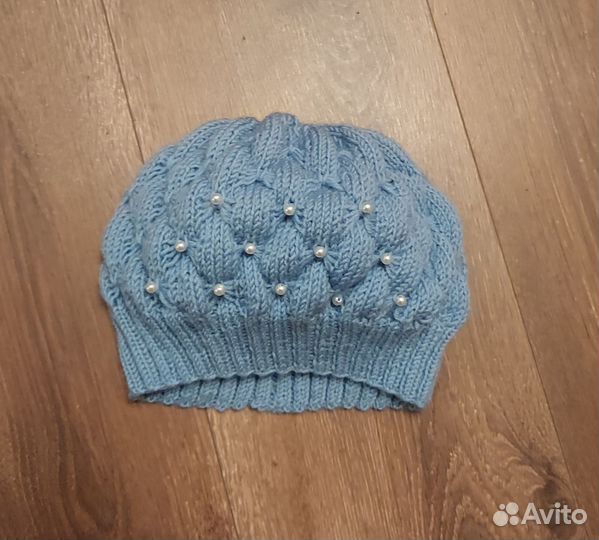 Шапка берет для девочки