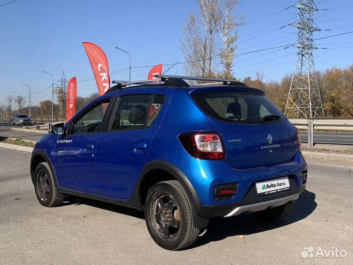 Renault Sandero Stepway 1.6 МТ, 2017, 82 000 км