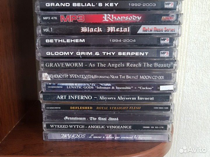 Cd музыка metal black death