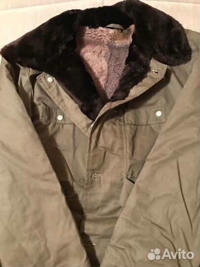 Куртка зимняя с натуральным овечьим мехом