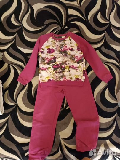 Вещи пакетом на девочку. Р. 110-116