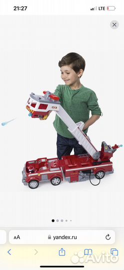 Пожарная машина большая Щенячий патруль