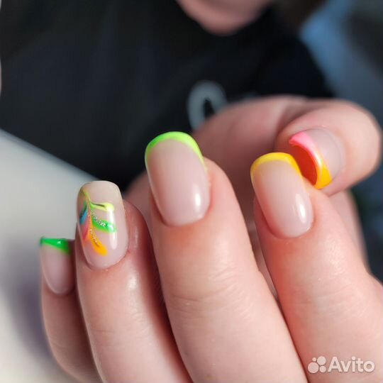 Маникюр комплекс. Макияж. Прически