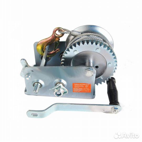 Лебедка шестеренчатая 1200 кг автодeло 43620