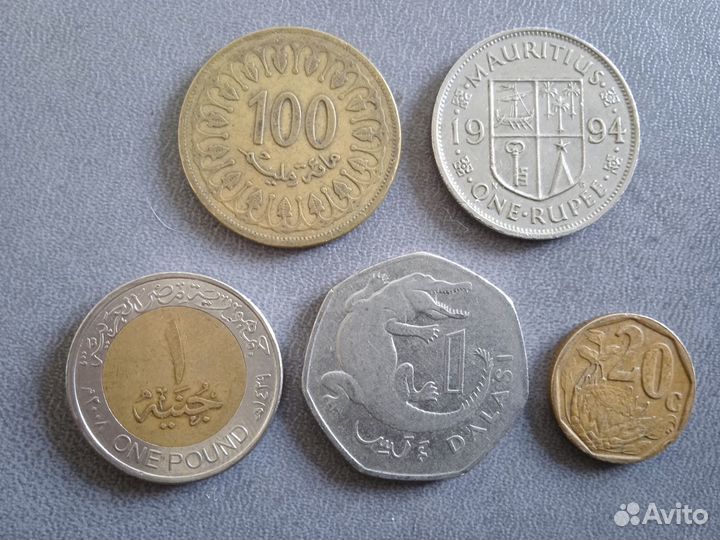 Монеты Африки (наборы)