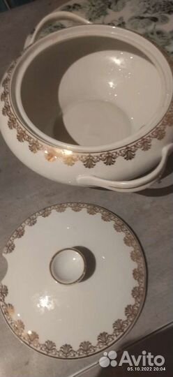 Фарфоровая супница Польша,1956г