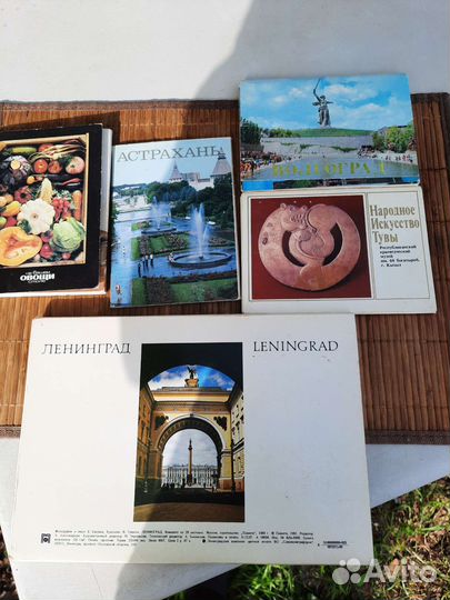 Набор открыток СССР, альбом фотографий Ленинграда