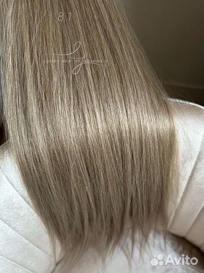 Волосы для наращивания био светло-русый