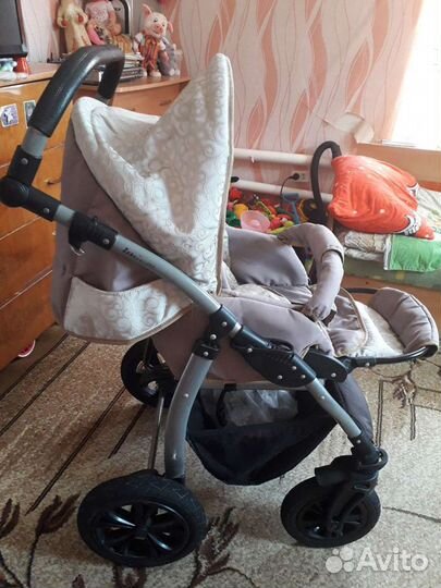 Коляска люлька для новорожденных 2 в 1