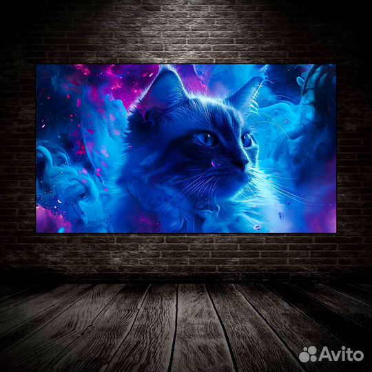 Печать фото на холсте, большие интерьерные картины