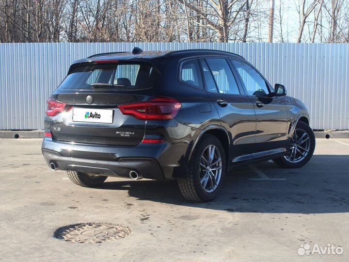 BMW X3 3.0 AT, 2019, 80 000 км