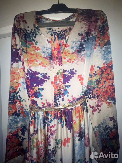 Платье длинное