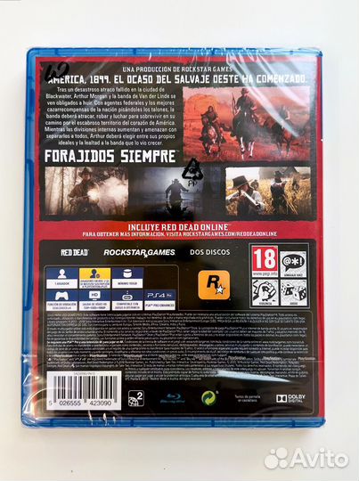 Red dead redemption 2 ps4 ps5 новый